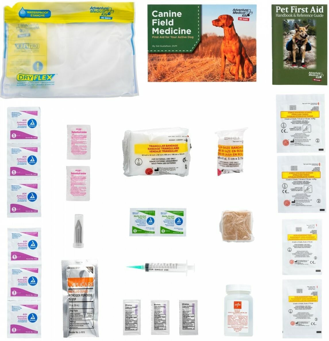  Adventure Medical Kits Adventure Dog Vet-In-A-Box Medical Kit 0135-0117
