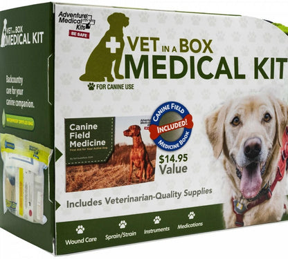  Adventure Medical Kits Adventure Dog Vet-In-A-Box Medical Kit 0135-0117