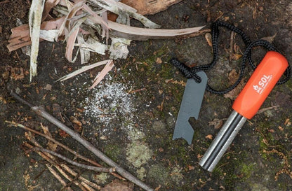  Adventure Medical Kits Mag Striker With Tinder Cord 0140-1242