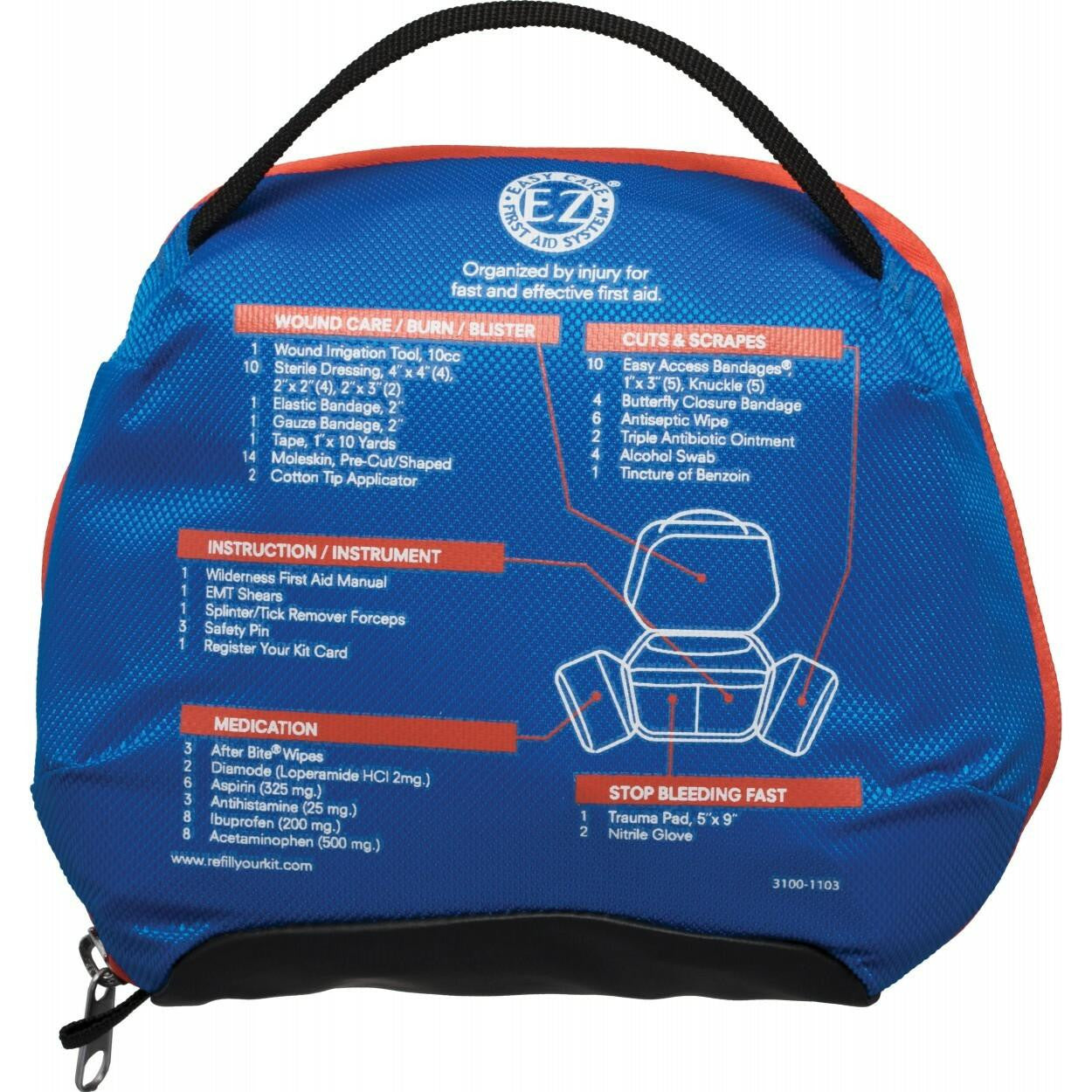  Adventure Medical Kits Mountain Backpacker Medical Kit 0100-1003