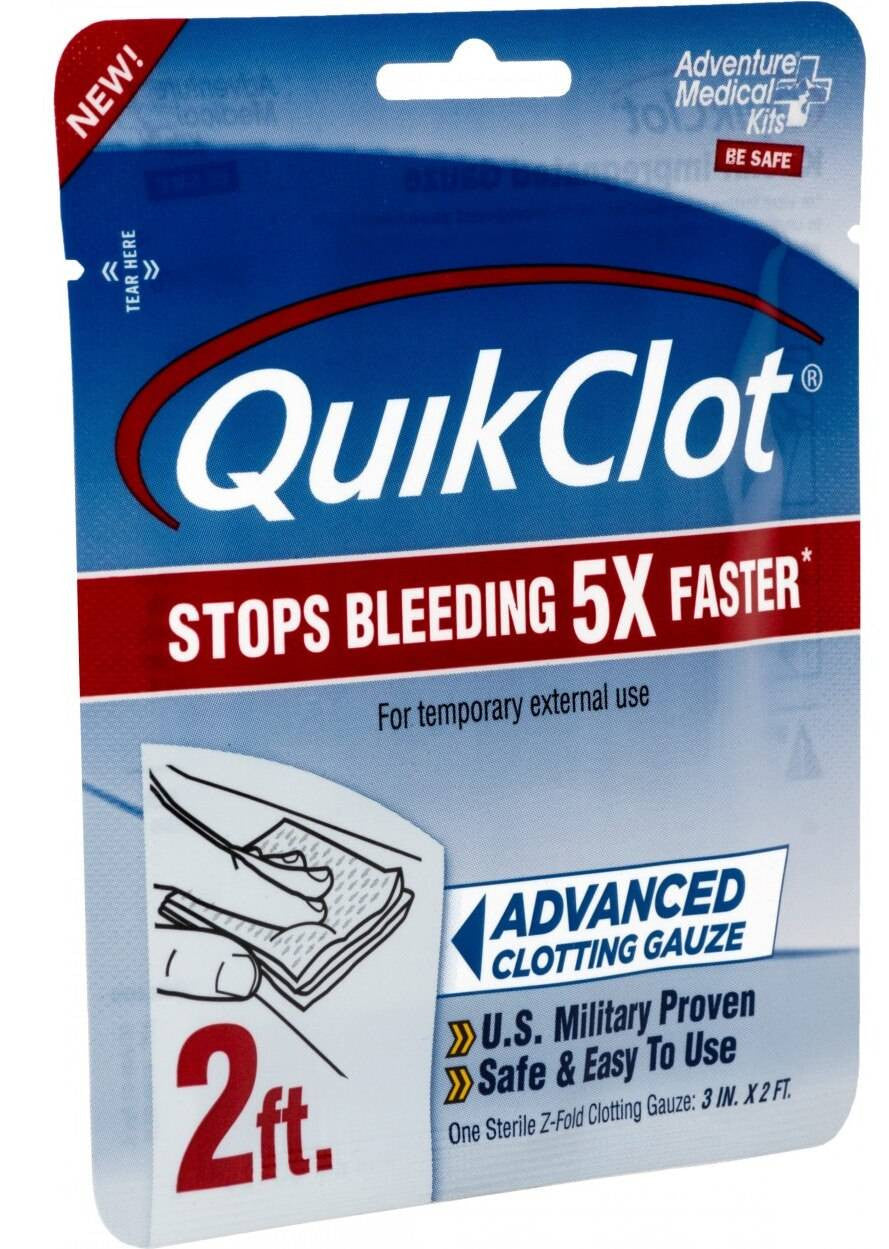  Adventure Medical Kits QuikClot Gauze 3" X 2' 5020-0025