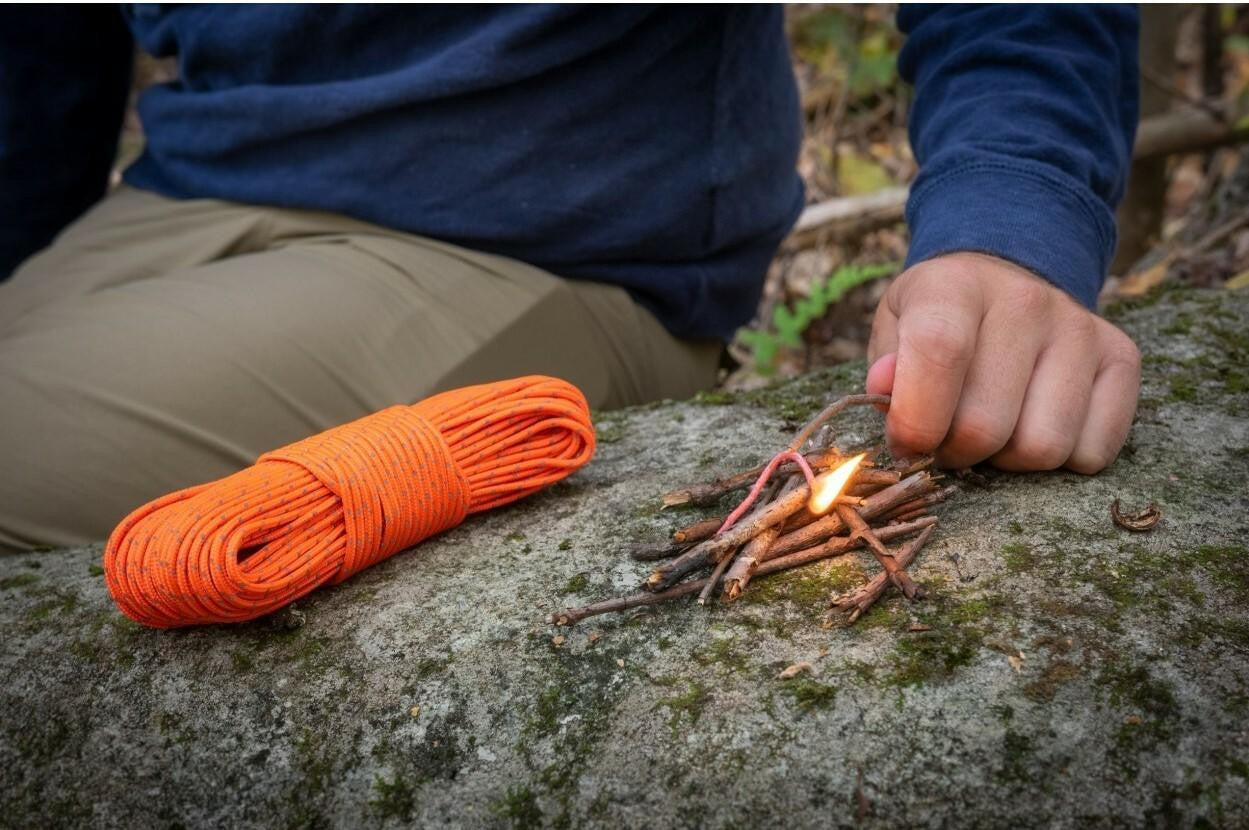  Adventure Medical Kits SOL 50ft. Fire Lite Tinder Cord 550 0140-1732