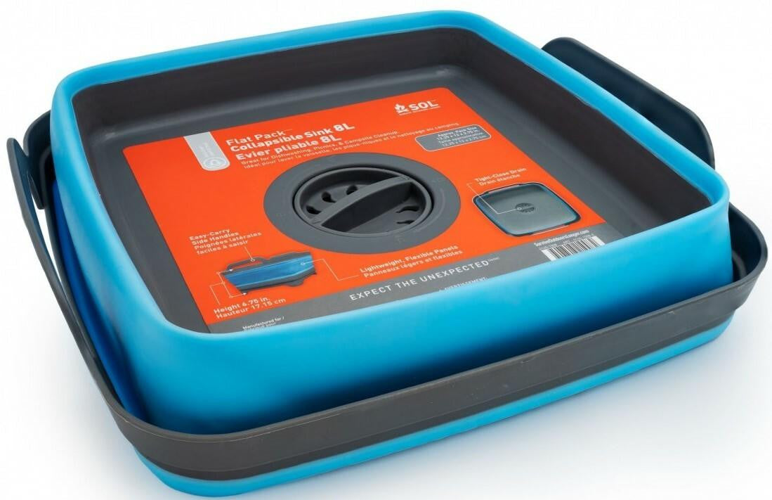  Adventure Medical Kits SOL 8L Flat Pack Sink 0140-1008