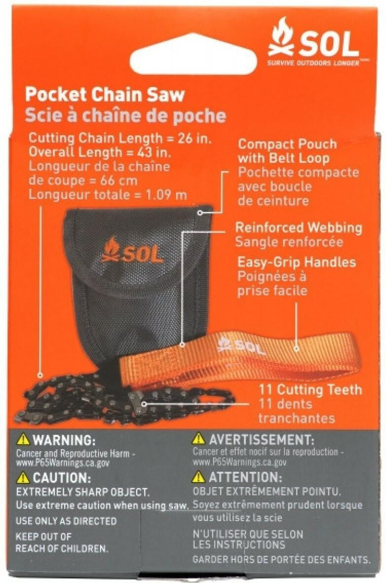  Adventure Medical Kits SOL Pocket Chain Saw 0140-1034