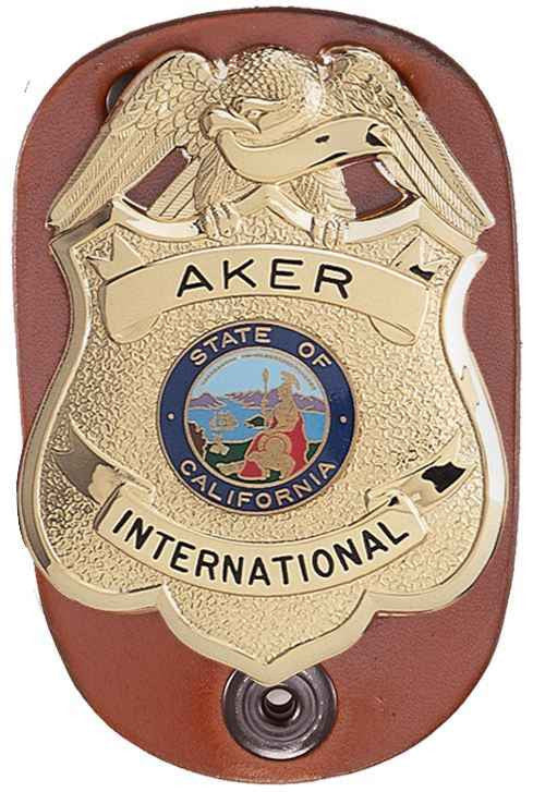  Aker Model 590 Federal Badge Holder