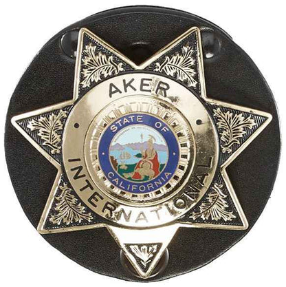  Aker Model 592 Clip On Star Badge Holder