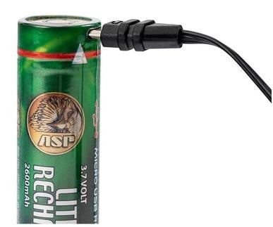  ASP Products Lithium Ion 18650 Battery & Link Case 53030-ASP