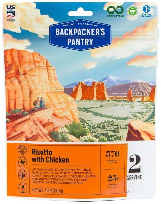  Backpacker's Pantry Risotto W/ Chicken - 2 Servings
