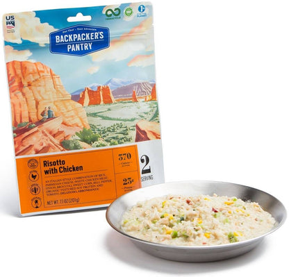  Backpacker's Pantry Risotto W/ Chicken - 2 Servings