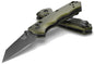  Benchmade 290BK-2 Woodland Green Full Immunity Wharncliffe Tactical EDC Folding Knife