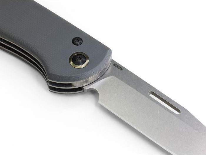  Benchmade 317 Grey Weekender Clip-Point Multi-Blade Folding Pocket Knife
