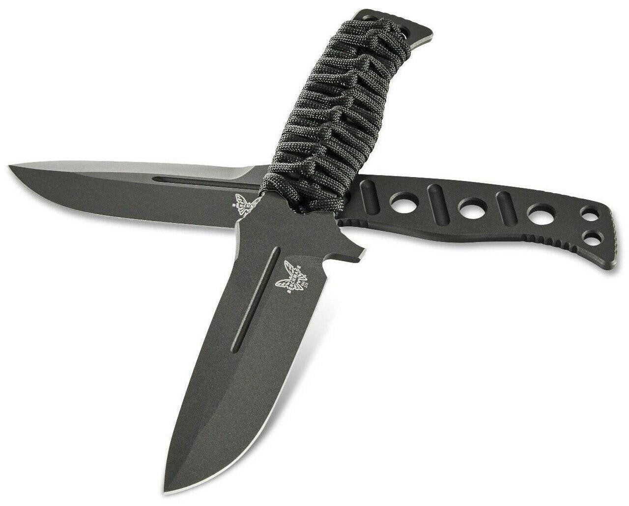  Benchmade 375BK-1 Adamas Fixed Blade Knife