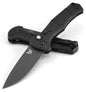  Benchmade 9070BK Black Claymore Drop-Point Push-Button Automatic Knife