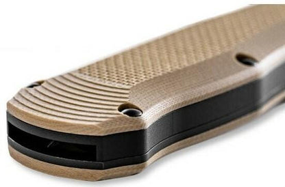  Benchmade Autocrat Coyote Brown G10 Double Edge Dagger 3400BK-2
