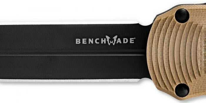  Benchmade Autocrat Coyote Brown G10 Double Edge Dagger 3400BK-2