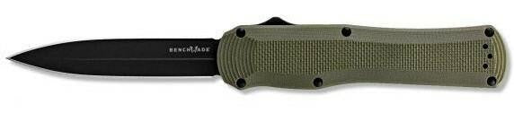  Benchmade Autocrat Olive Drab G10 Double Edge Dagger 3400BK-1