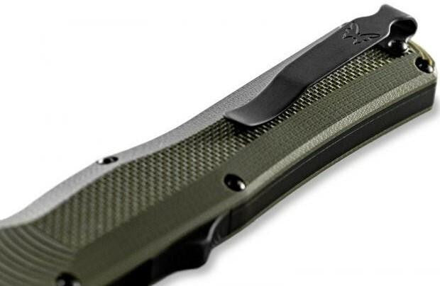  Benchmade Autocrat Olive Drab G10 Double Edge Dagger 3400BK-1