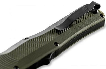  Benchmade Autocrat Olive Drab G10 Double Edge Dagger 3400BK-1