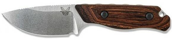  Benchmade Hidden Canyon Hunter Wood Fixed Blade Knife 15017