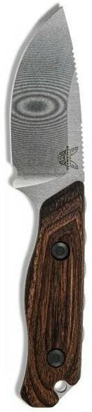  Benchmade Hidden Canyon Hunter Wood Fixed Blade Knife 15017