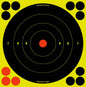  Birchwood Casey Shoot N'C Self-Adhesive Targets - 3", 6" And 8" Bull's-Eye Packs - BULLSEYE-34825