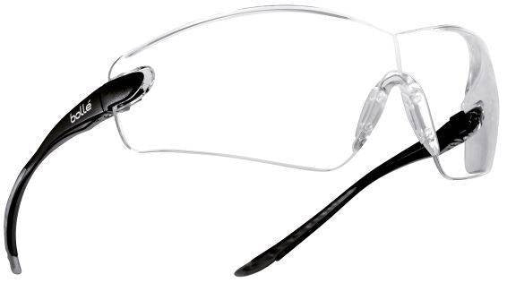  Bolle Cobra+ Safety Glasses With Clear PC ASAF Platinum Lens