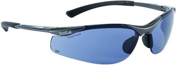  Bolle Contour Safety Glasses With Smoke PC ASAF Lenses