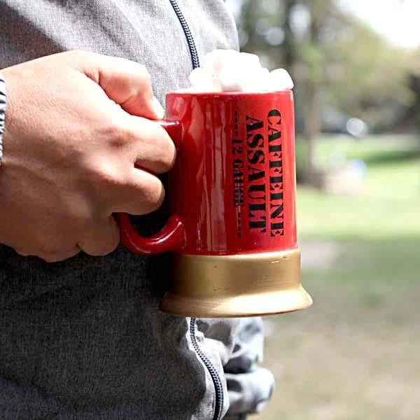  Caliber Gourmet 12 Gauge Caffeine Assault Mug