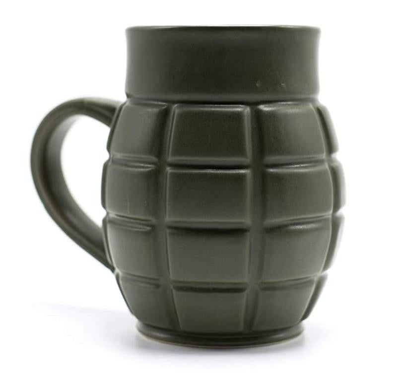  Caliber Gourmet Green Grenade Mug