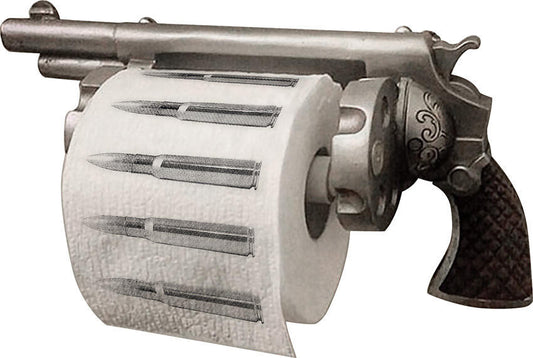  Caliber Gourmet Revolver Toilet Paper Holder