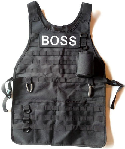  Caliber Gourmet Tactical BBQ Apron With Carabiner And Bottle Opener