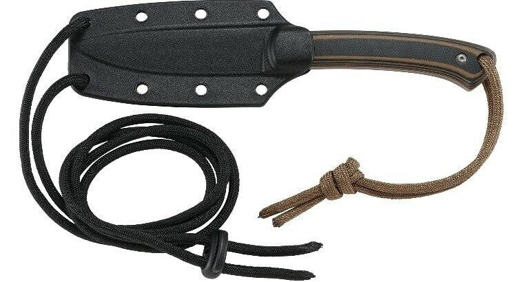  CRKT 2382 Biwa Lightweight Fixed Blade Hunting/Fishing Knife