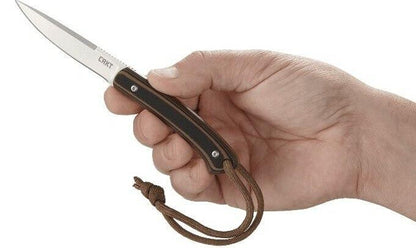  CRKT 2382 Biwa Lightweight Fixed Blade Hunting/Fishing Knife