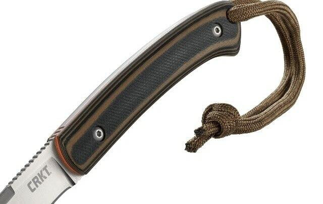  CRKT 2382 Biwa Lightweight Fixed Blade Hunting/Fishing Knife