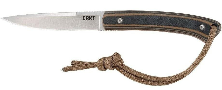  CRKT 2382 Biwa Lightweight Fixed Blade Hunting/Fishing Knife