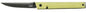  CRKT 7096YGK CEO Bamboo Low Profile Folding Knife