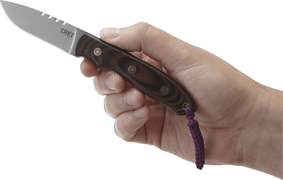  CRKT 2861 Hunt'N Fisch Hunting EDC Fixed Blade Knife