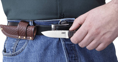  CRKT 2861 Hunt'N Fisch Hunting EDC Fixed Blade Knife