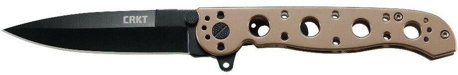  CRKT M16-03BK Spear Point Tactical Flipper Folding Knife With Black Blade