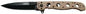  CRKT M16-03BK Spear Point Tactical Flipper Folding Knife With Black Blade