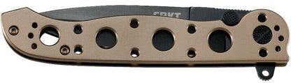  CRKT M16-03BK Spear Point Tactical Flipper Folding Knife With Black Blade