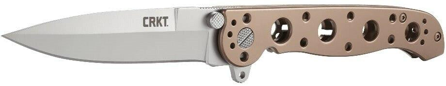  CRKT M16-03BS Spear Point Tactical Flipper Folding Knife With Silver Blade