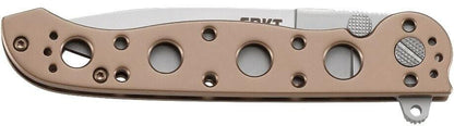  CRKT M16-03BS Spear Point Tactical Flipper Folding Knife With Silver Blade