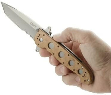  CRKT M16-14ZSF Desert Tactical Tanto Flipper Folding Knife