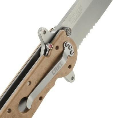  CRKT M16-14ZSF Desert Tactical Tanto Flipper Folding Knife