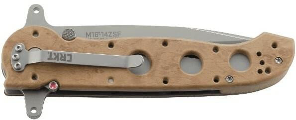  CRKT M16-14ZSF Desert Tactical Tanto Flipper Folding Knife