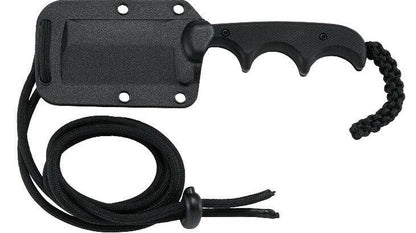  CRKT 2383K Minimalist Cleaver Blackout Compact Fixed Blade Neck Knife