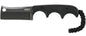  CRKT 2383K Minimalist Cleaver Blackout Compact Fixed Blade Neck Knife