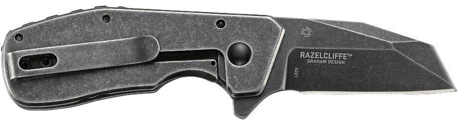  CRKT 4021 Razelcliffe Compact Wharncliffe Flipper Folding Knife