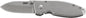  CRKT 2490 Squid Silver Drop Point Folding Knife